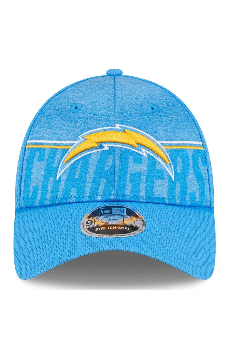 New Era Men's New Era Powder Blue Los Angeles Chargers 2023 NFL Training Camp 9FORTY Adjustable Hat, Alternate, color, 