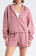 Z by Zella Feather Fleece Zip Hoodie