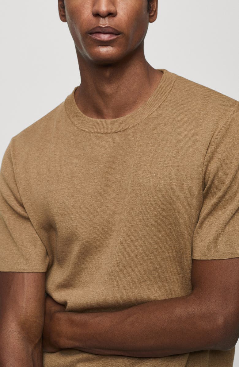 MANGO x Antoine Griezmann Solid Crewneck Sweater T-Shirt, Alternate, color, 