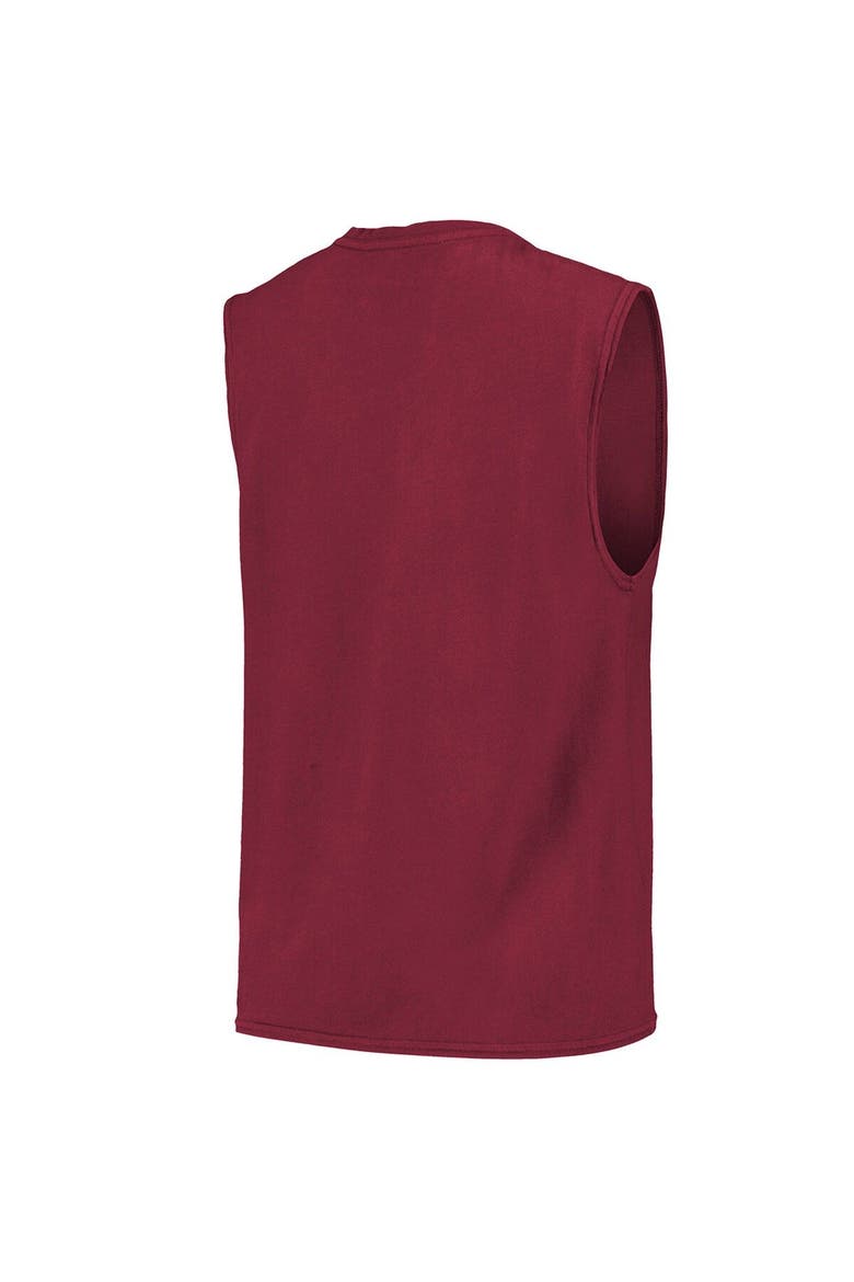 Men's Majestic Threads Burgundy Colorado Avalanche 2022 Stanley Cup Champions Softhand Muscle Tank, Alternate, color, Burgundy
