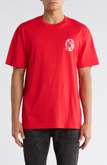 Billionaire Boys Club Bb Helmet Graphic T-shirt In Red