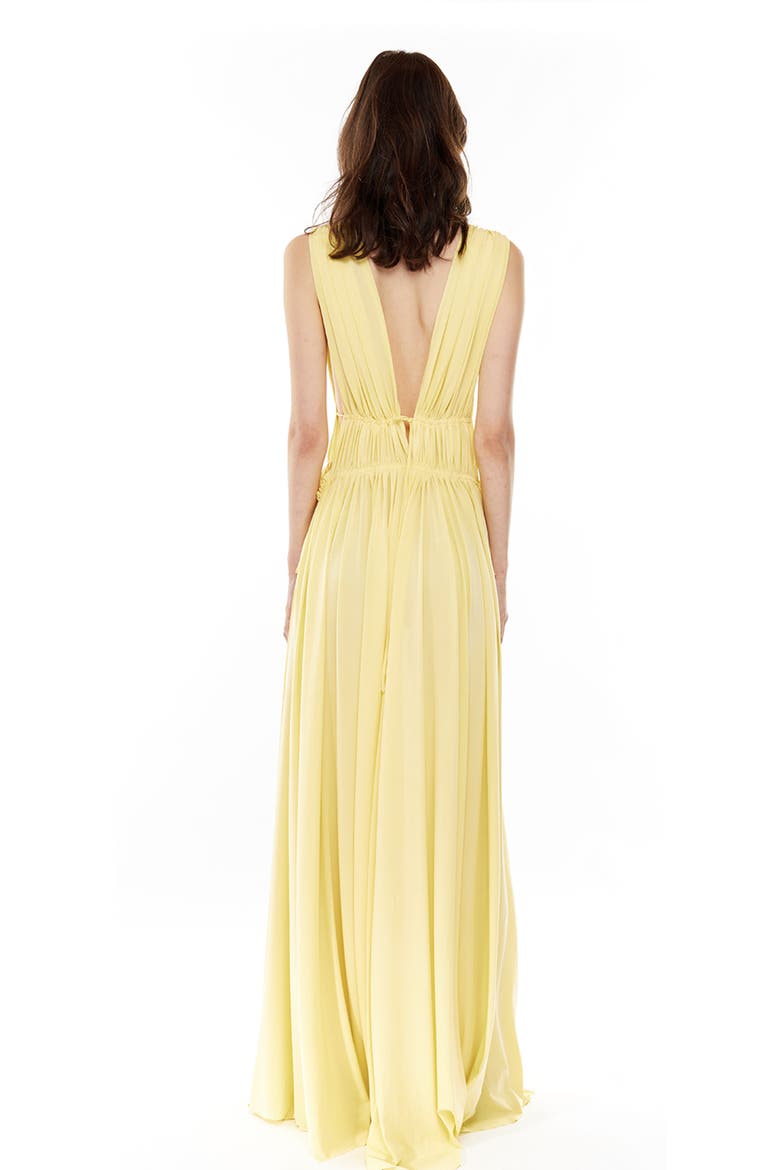 Helena Maxi Dress, Alternate, color, Yellow