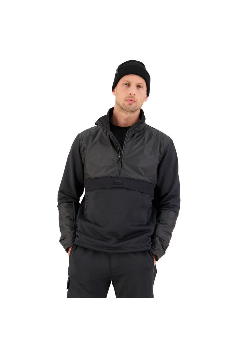 Decade Mid 1/2-Zip Merino Fleece Pullover - Men's, Main, color, Black