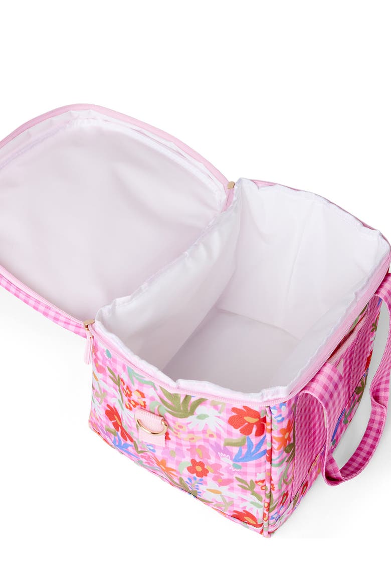 Midi Cooler Bag, Alternate, color, Flowerburst