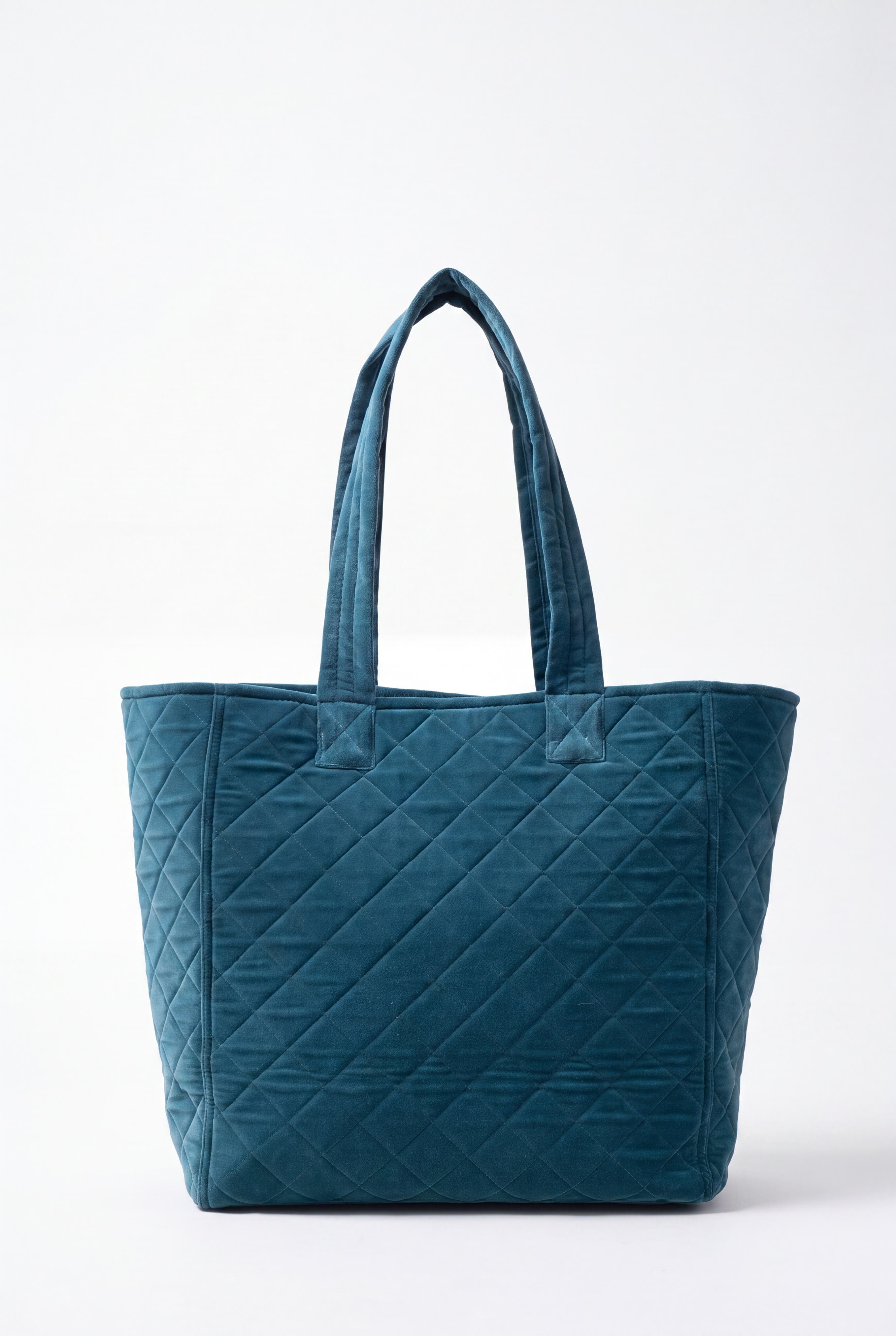 Honey Bee Velvet Tote, Alternate, color, Rich Blue