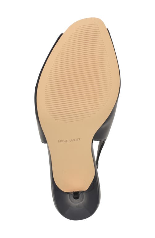 Nine West Pretta Slingback Peep Toe Pump In Multi