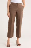 NYDJ Marilyn Ankle Straight Leg Twill Pants