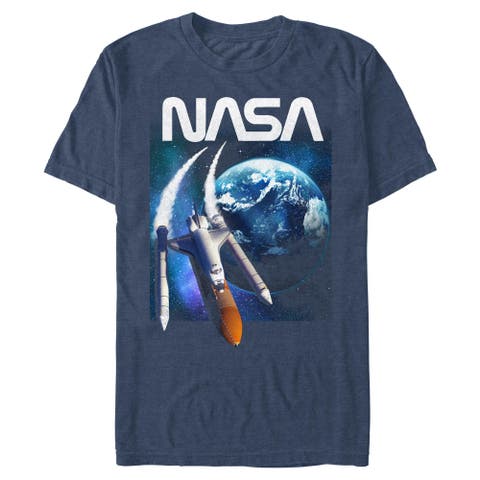 Men's NASA Rocket Painting  Graphic T-Shirt