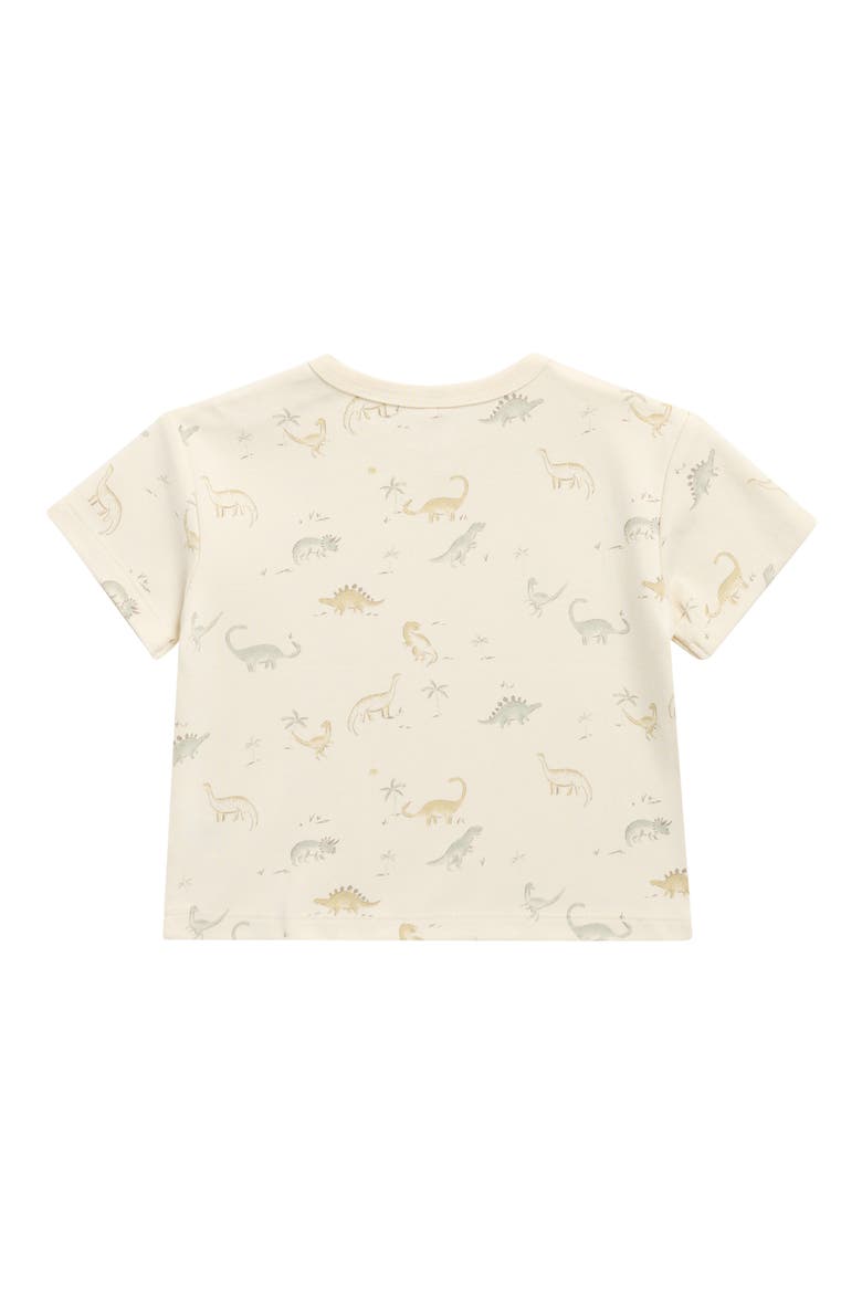 Dinosaur Boxy Graphic T-Shirt, Alternate, color, IVORY