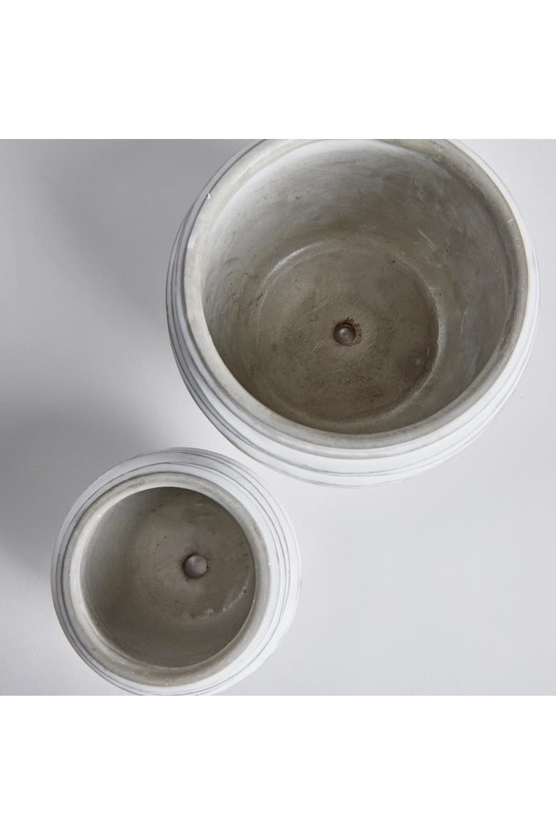 Kipha Flowerpot Planters Set of 2, Alternate, color, White