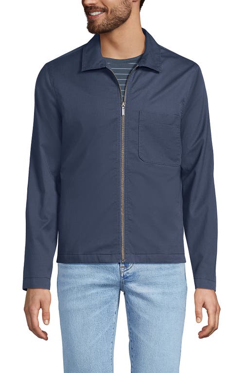 LANDS' END LANDS' END LIGHTWEIGHT FULL ZIP JACKET 