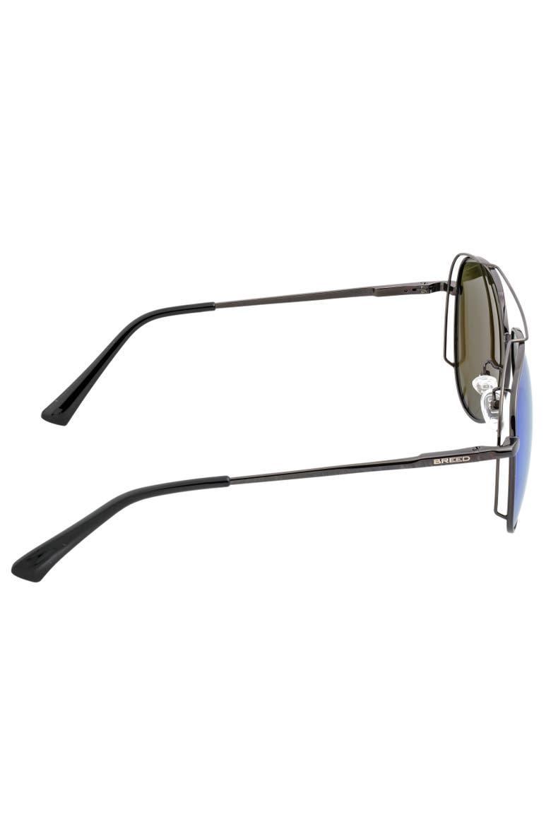 Lyra Polarized Sunglasses, Alternate, color, Black/Blue