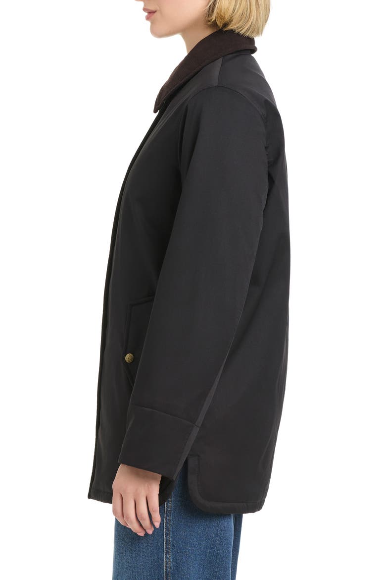 Water Resistant Barn Jacket, Alternate, color, BLACK