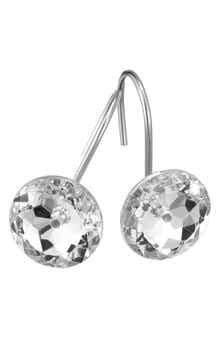 J AND V TEXTILES 12-Piece Decorative Shower Curtain Rings Set