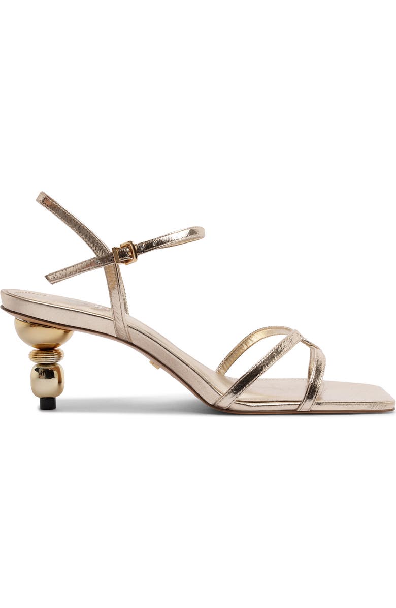 Arezzo Birdie Sandal, Alternate, color, Platino