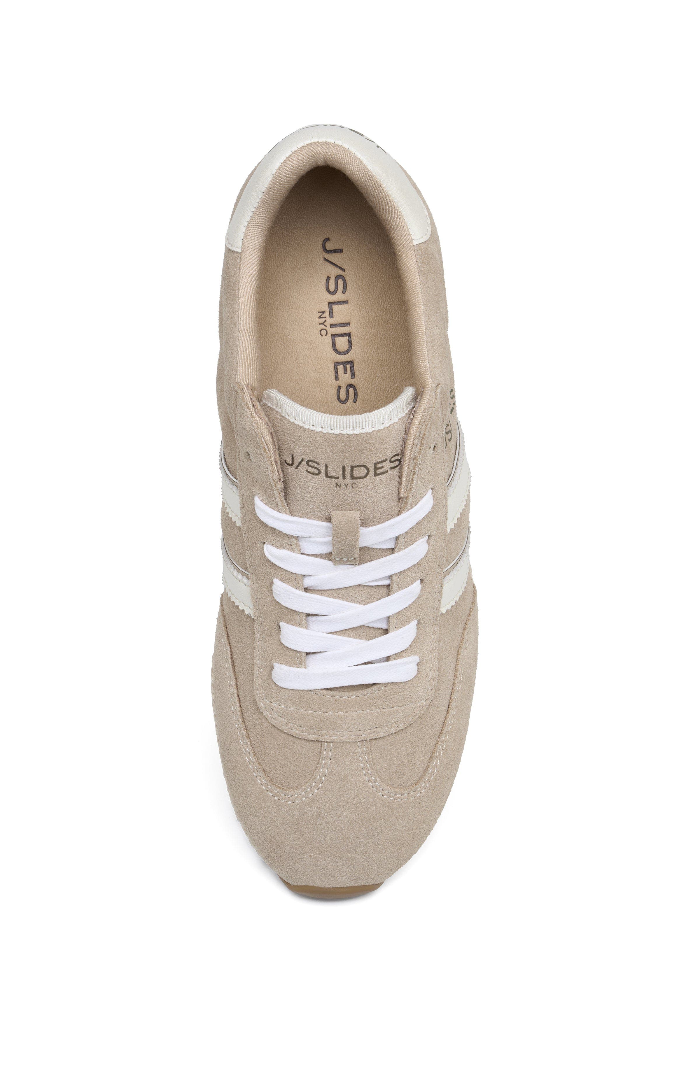 Pacey Suede Espadrille Sneaker, Alternate, color, Sand