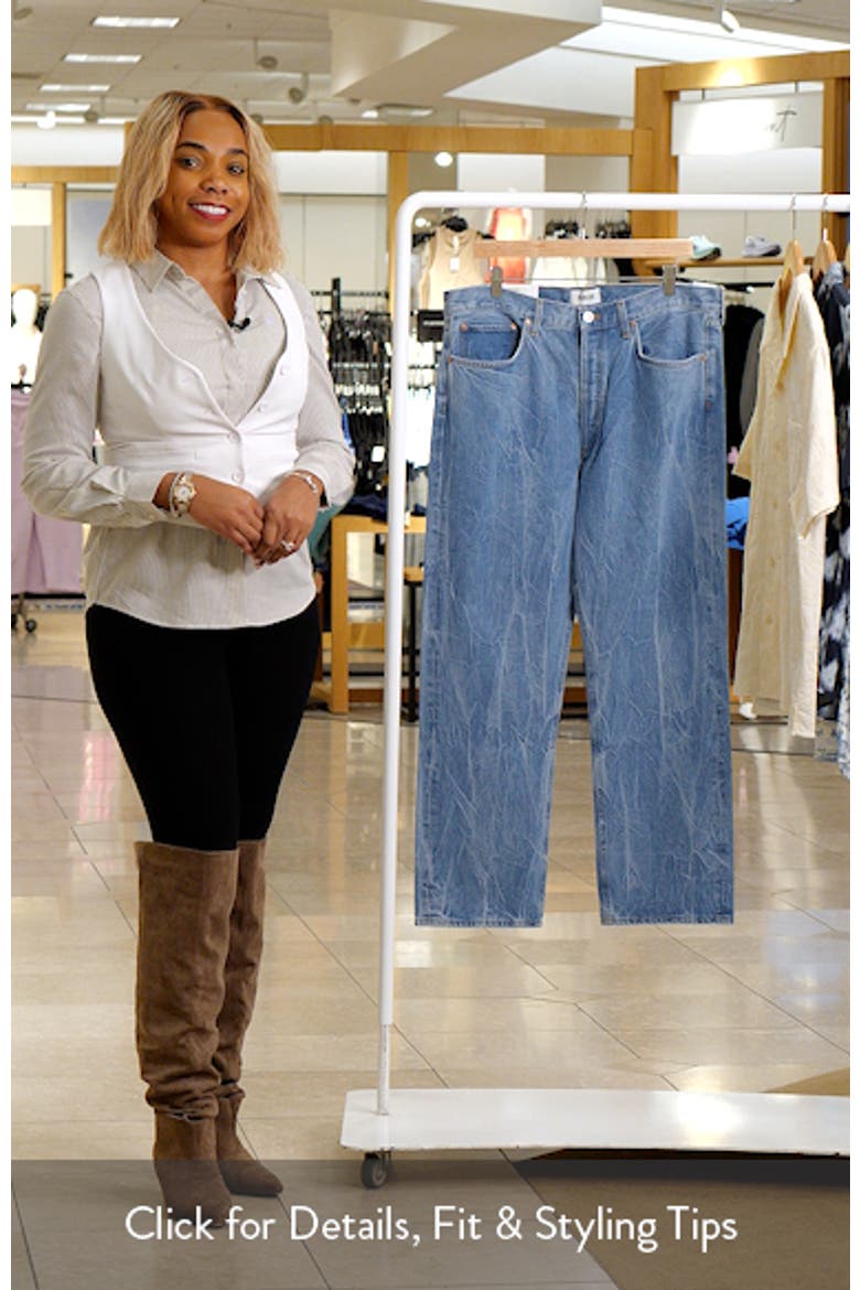 '90s Mid Rise Relaxed Straight Leg Jeans video