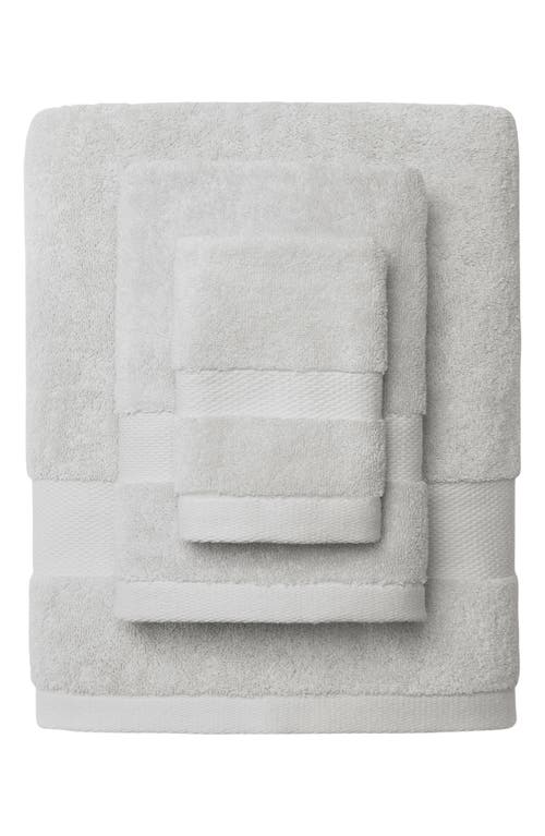 Shop Sferra Bello Nuovo Combed Cotton Bath Towel In Lunar