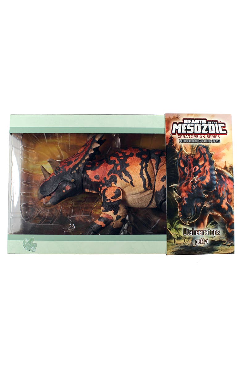 Beasts of the Mesozoic Utahceratops Gettyi Dinosaur Action Figure, Alternate, color, Multicolored