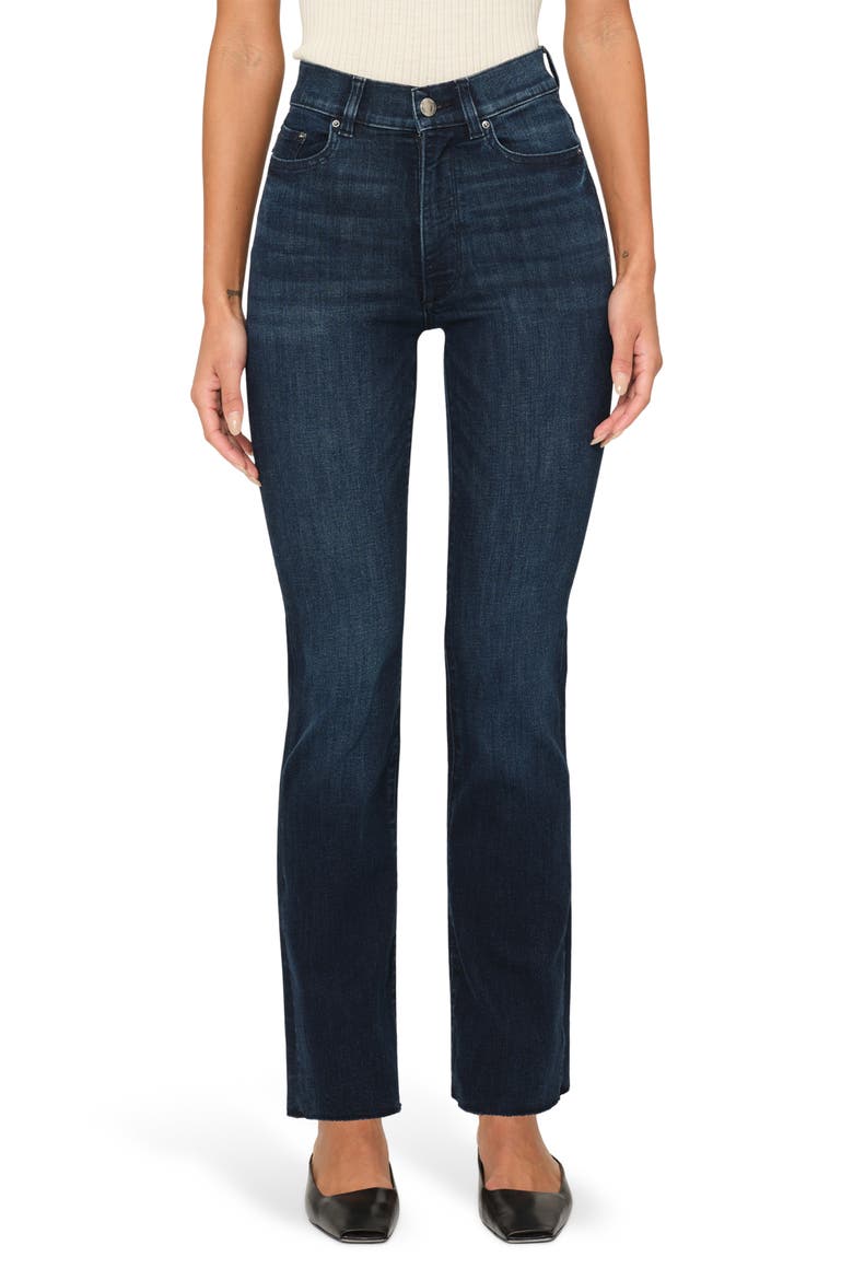 Halle Straight Instasculpt™ High Rise Jeans, Main, color, MEDITERRANEAN