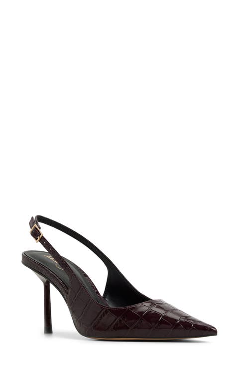 Seralina Pointed Toe Slingback Pump