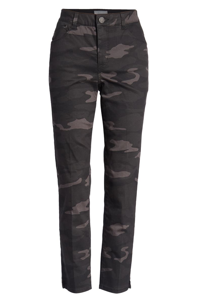 Wit & Wisdom 'Ab'Solution Camo High Waist Ankle Skinny Pants, Alternate, color, 