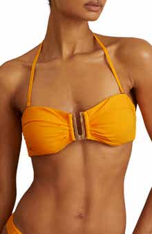 Reiss Carina U-Bar Bandeau Bikini Top