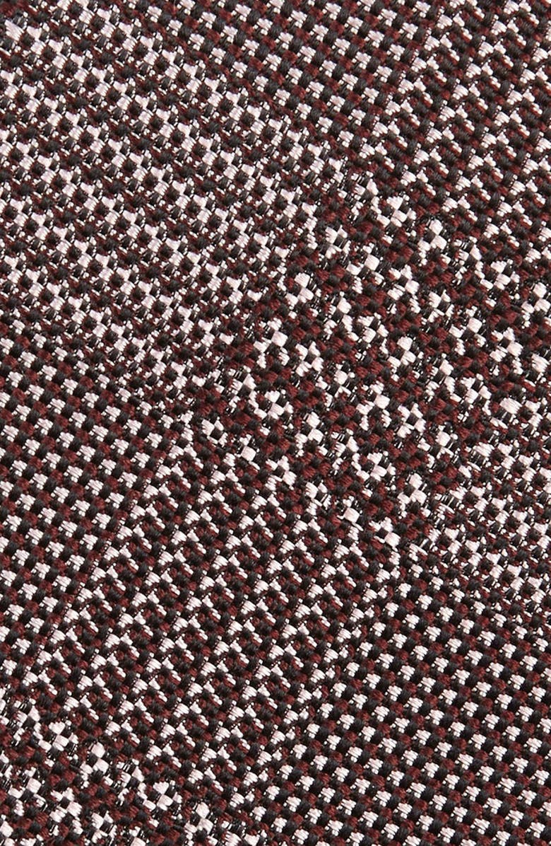 TOM FORD Geometric Grid Silk Tie, Alternate, color, 