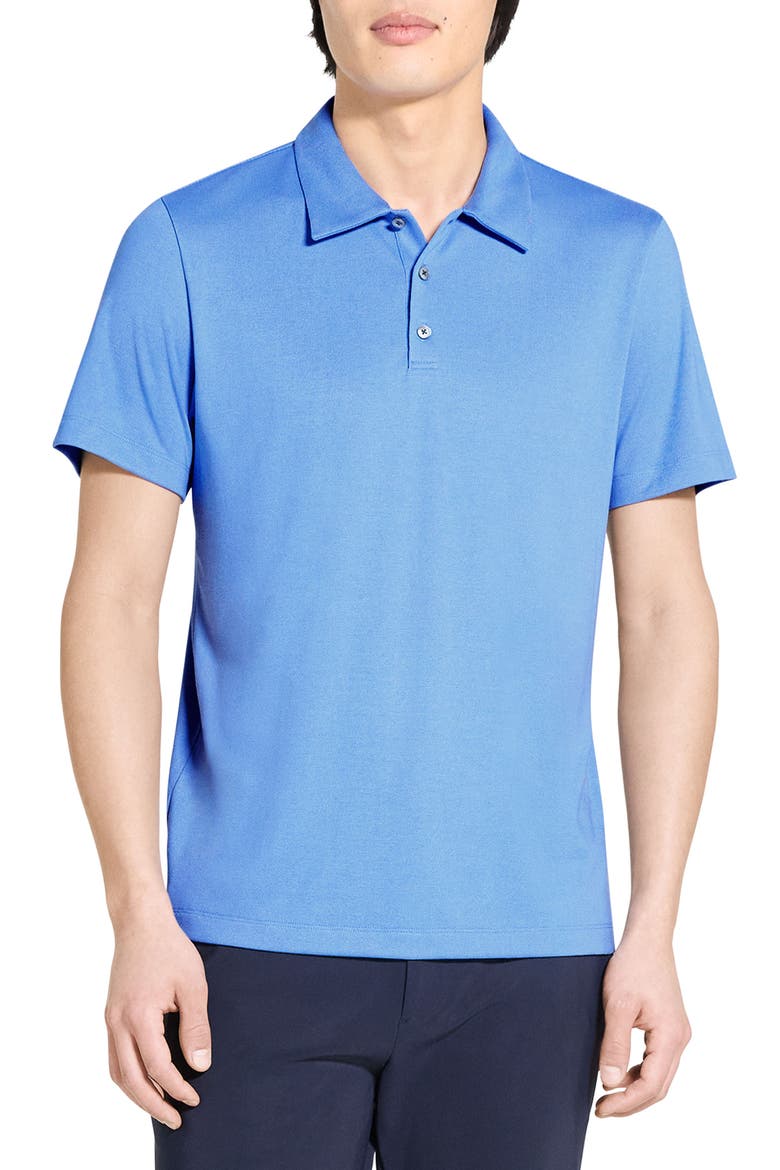 Bron in Anemone Milano Polo, Main, color, CRISP BLUE - 2QK
