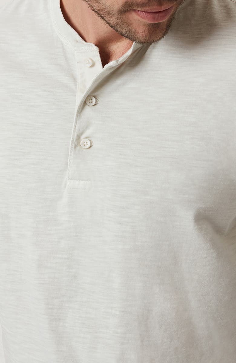 34 Heritage Slub Cotton Henley, Alternate, color, Ivory