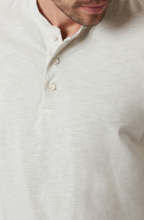 34 Heritage Slub Cotton Henley In Ivory