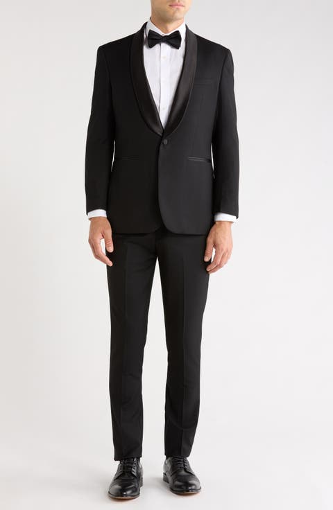 Shawl Lapel One-Button Tuxedo