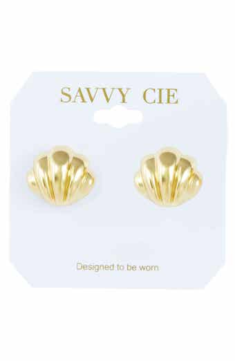 Seashell Stud Earrings