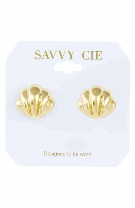 Seashell Stud Earrings