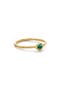 selected 18Ct Gold Vermeil / Green Onyx