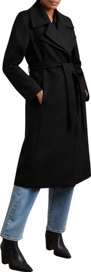 Reiss Odette Wool Blend Wrap Coat | Nordstrom