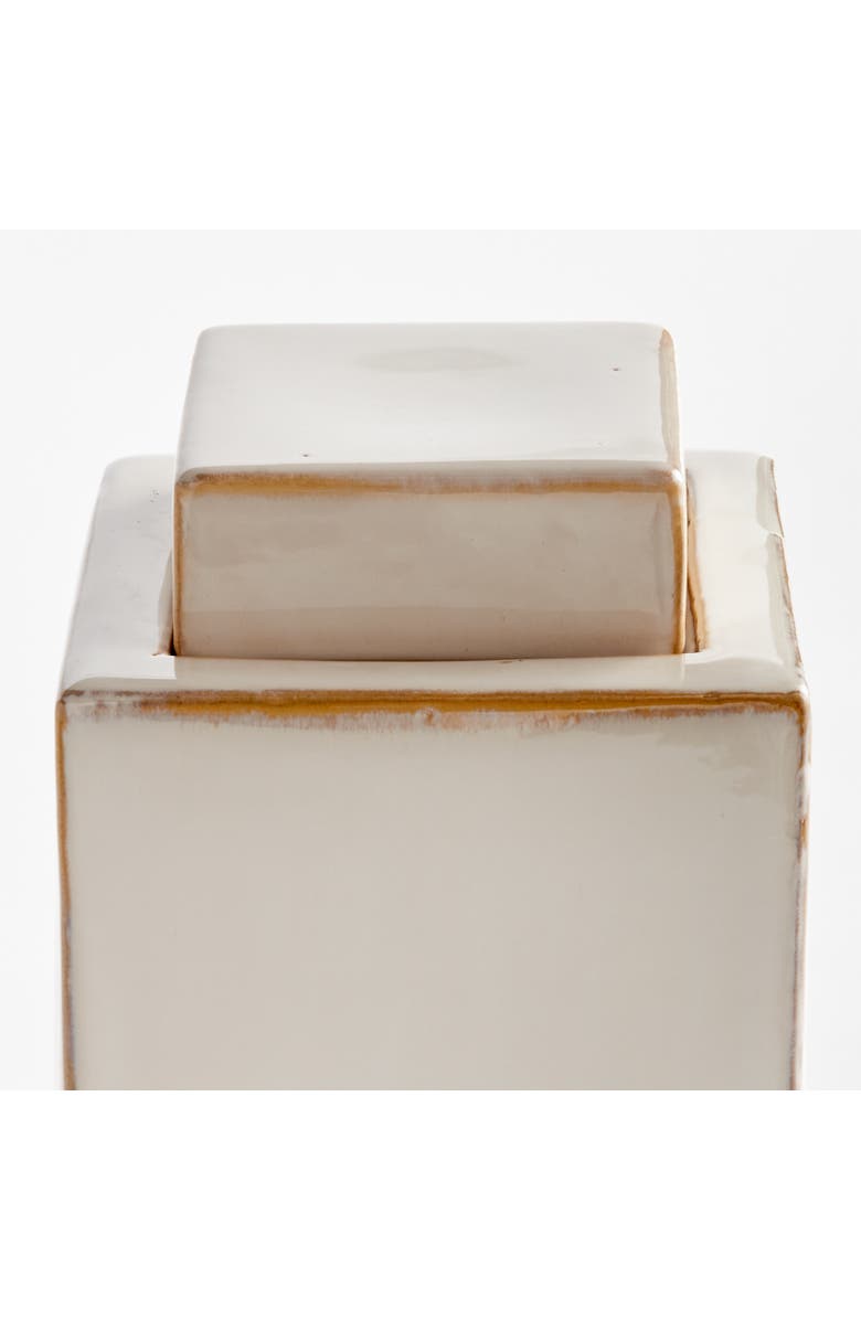 Napa Home & Garden Ophelia Jar, Alternate, color, Off-White