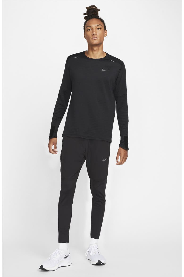 Therma-FIT Repel Element Running Top, Alternate, color, BLACK/ REFLECTIVE SILVER