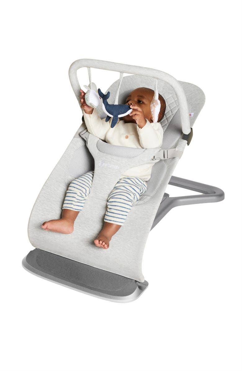 ERGObaby Evolve Bouncer Ocean Wonders Toy Bar, Alternate, color, Blue