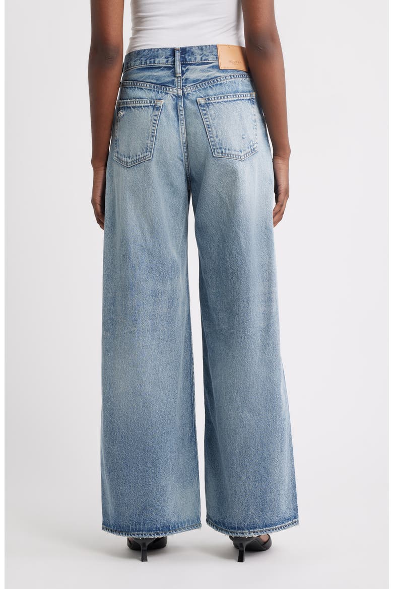 Lewes High Waist Superwide Leg Jeans, Alternate, color, BLUE