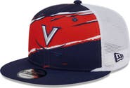 New Era Men's New Era Navy Virginia Cavaliers Tear Trucker 9FIFTY Snapback Hat