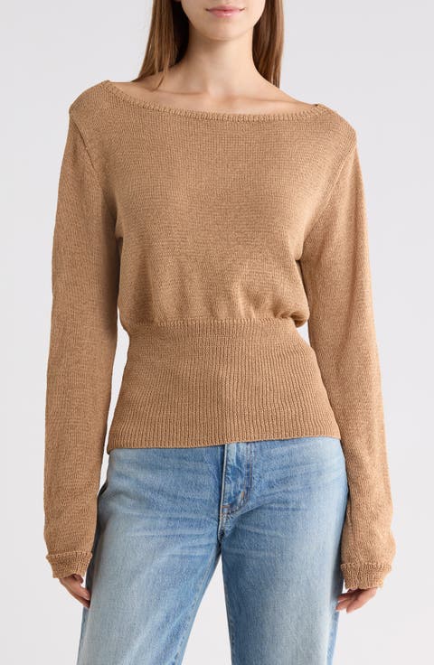 Xaria Off the Shoulder Sweater