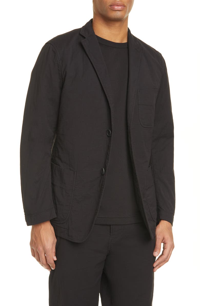 Issey Miyake Men Basics Cotton Blazer, Main, color, 