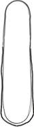AllSaints Faceted Bead Long Station Necklace