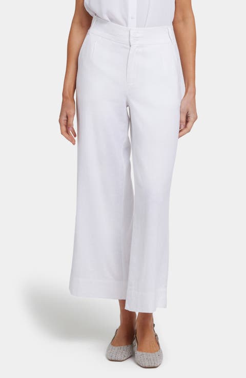 Jadyn Paperbag Cropped Vegan Leather Pants