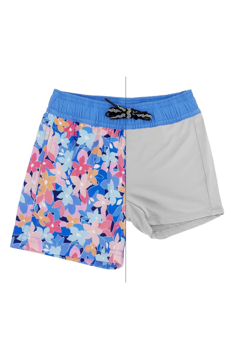 Feather 4 Arrow Garden Party Volley Swim Trunks, Alternate, color, 