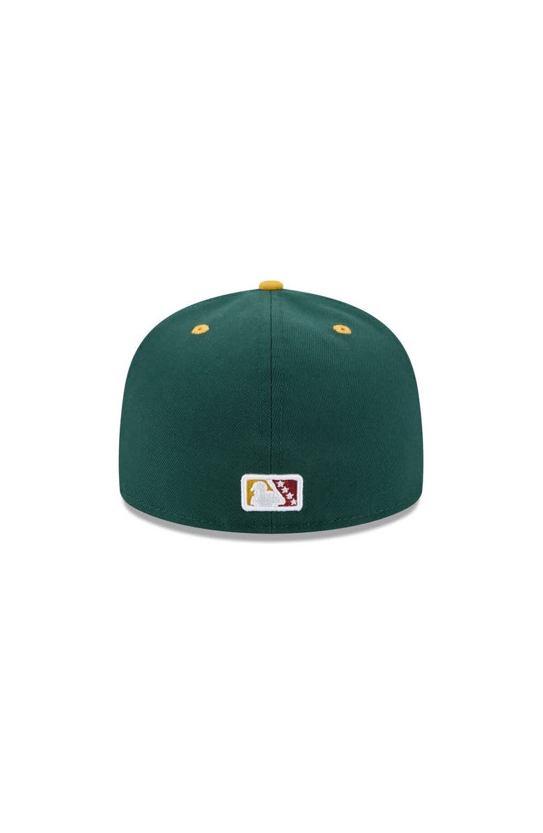 New Era Men's New Era Dark Green Altoona Curve Theme Nights 59FIFTY Fitted Hat, Alternate, color, Dark Green