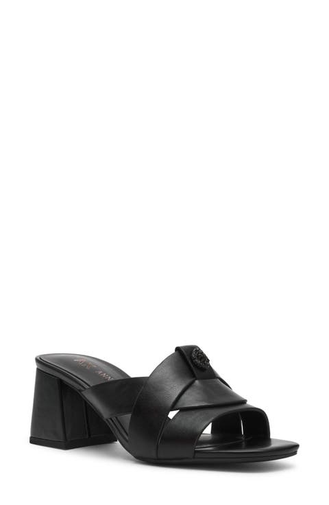 Monda Block Heel Slide Sandal