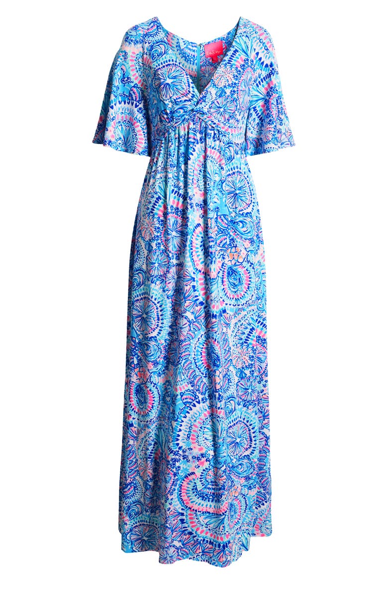 Lilly Pulitzer<sup>®</sup> Minka Floral Maxi Dress, Alternate, color,