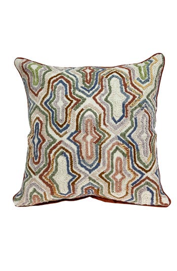 Parkland Collection Chava Decorative Accent Pillow In Multi